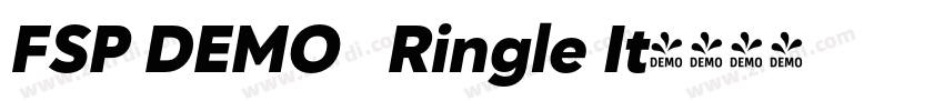 FSP DEMO   Ringle It字体转换